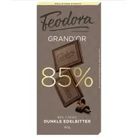 在飛比找PChome商店街優惠-德國 Feodora 賭神巧克力 85% 80g