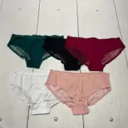 5 Pack Mesh/Lace Back Bikini Underwear Women's Size X-Large NEW