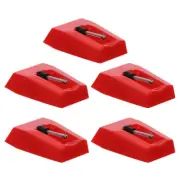 5Pcs Record Player Pin Vinyl Record Player Stylus Replacements Stylus Attachment