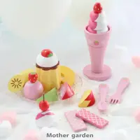 在飛比找momo購物網優惠-【Mother garden】下午茶 草莓布丁組
