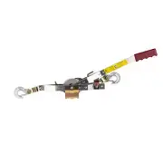 2,000 Lb. 1-Ton Capacity 12 Ft. Max Lift 15:1 Leverage Winch Puller Come along T