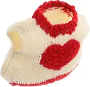 Abaodam Valentine's Day Heart Pattern Guinea Pig Sweater Small Pet Warm Vest for Ferret Rabbit Chinchilla Hamster