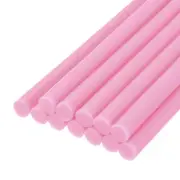 12pcs Mini Hot Glue Sticks for Glue Gun 0.43-inch x 4-inch Pink