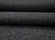 1.375 yards Herman Miller Panno di Dolce Wool Graphite Gray Upholstery Fabric GO