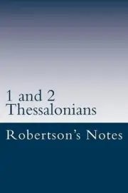 1 and 2 Thessalonians by John Robertson (English) Paperback Book