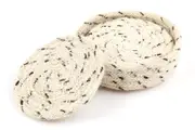 Dove 4 x Round Jute Coasters Set Handmade Gift Tea Coffee Placemat Tableware Barware