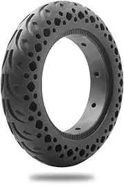 Upgrade 10 Inch Tire 10x2.50 Plosion-Proof Honeycomb Solid Tires Anti-Skid Tire Compatible Fit for Ninebot Max G30 Eletric Scooter