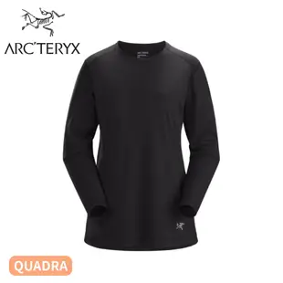 Arcteryx 始祖鳥 Quadra 女款長袖圓領排汗衣 26833