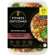 Fitness Outcomes Chipotle Beef & Corn Salsa 350g