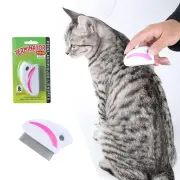 Pet Grooming Brush Hardcover Stainless Steel Pin Pet Flea Comb Delousing Pet