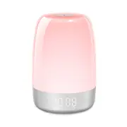 Touch LED colorful night light USB rechargeable bedroom bedside light