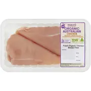 Macro Organic Chicken Breast Fillet 300g - 600g