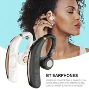 Wireless Bluetooth Earpiece Headset Driving Trucker Earbuds Noise Cancelling
