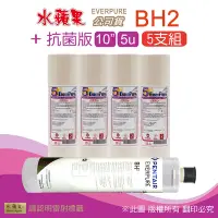 在飛比找Yahoo奇摩購物中心優惠-【水蘋果】Everpure BH2 公司貨濾心+抗菌版10英