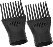 ERINGOGO 2pcs Hair Dryer Diffuser Comb Attachment for Quick Drying Smooth Hair Styling for Curling and Straightening