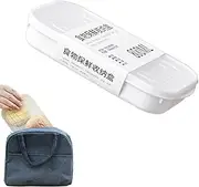 Fridge Food Storage Containers,Portable Refrigerator Freezer Organizers with Scale - Refrigerator Freezer Organizers, Japanese Scale Crisper Box for Vegetable, Fruit, Meat Zonto