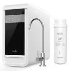 SimPure Q3-600GPD Reverse Osmosis Tankless RO Water Filtration System +CF Filter