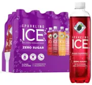 (12 Pack) Sparkling Ice Purple Variety Sparkling Water with Vitamins, 17 Fl Oz