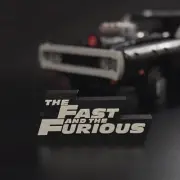 Fast and Furious Display logo Stand for 42111 Lego Dom's Dodge Charger set