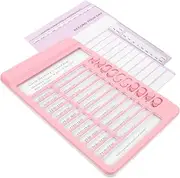 HONMEET 1 Set DIY Reminder Chart Multi Functional Behavior Chart for Classroom Schedule Habit Tracker Encourages Responsibility Task Completion Design
