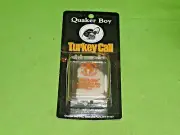 VINTAGE QUAKER BOY 11104 SMALL FRAME PRO TRIPLE TURKEY CALL/INSTRUCTIONS