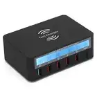 Charger Wireless Multi‑Port USB Fast Charging Type‑C Hub With Smart Displa ANA