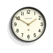 Newgate Mr Edwards Clock Matte Blizzard Grey