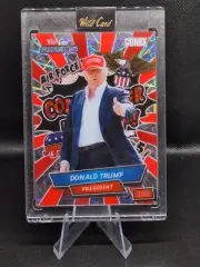 2024 Donald Trump Alumination Comix 3/10 Commander In Chief Laser Refractor
