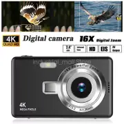 50MP HD 4K Digital Camera 1080P Video Recorder 16X Zoom 128G Camcorder for Gifts