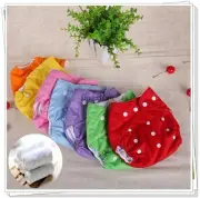 10x Reusable modern Baby Cloth Nappies Diapers Adjustable nappy + 10 inserts