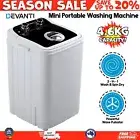 Devanti 4.6kg Mini Portable Washing Machine Tub Spin Dry Camping Caravan Outdoor