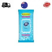 Wet Ones Be Fresh Antibacterial Hand & Body Wipes, Value Pack, 80 Wipes, Gent...