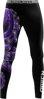 [Raven Fightwear] Men's Kraken Octopus BJJ Spats Tights MMA
