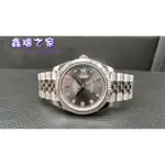 ROLEX 勞力士 126334G 18白K金太陽圈.41MM勞力士 復古特色五珠鍊帶.錶友全新珍藏.未使用過.盒單齊全