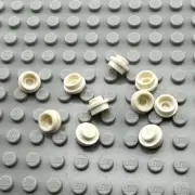 LEGO Plate - White - Round 1 x 1 - QTY x10