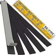 New #1 Magnetic Tape [Extra Strong Premium Grade] Magnet Strips - with 3M Adhesive Backing for Walls Boards Crafts Storage DIY Home Garage & Displays [Heavy Duty Thicker Roll] 32mm Wide ? 5 Pack