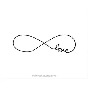 THE LOVE SHOP ENDLESS LOVE A3 藝術海報 平版印刷