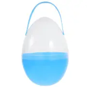 Easter Eggs Plastic Clear Fillable Refiable Large Container Child