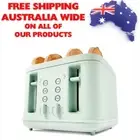 NEW 4 Slice Electric Toaster, Stainless Steel in Mint Green