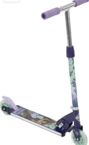 Huffy Disney Raya and the Last Dragon Inline Scooter with LED Lights
