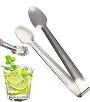 Food Serving Tongs - Stainless Steel Kitchen Accessory, Versatile Cooking Serving Tool | Light Weight Rust Resistant Dishwasher, Ergonomic Grip for Baking, Frying, Buffet, Sugar, Charcuterie