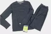 Terramar Kid's PowerPlay 2 PC Set 2.0 Black Summit Pants Top NEW W9355 - XL 18