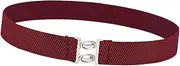 [Vaveren] Women Elastic Waist Belt Decorative Lady Dress Belt for Commuting Party Birthday