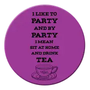 Artico USB Mug Warmer I Like To Party Coffee Tea Milk Warming Coaster WMC009