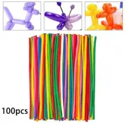 100 Pack Long Balloons in Colors for Party Decoration and Balloon Art