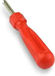Single Head Valve Core Wrench - Portable Core Remover, Non Slip Comfortable Handle | Heavy Duty Driver for AC Systems, Small Precision Kit Used for Tire Repair and Refrigeration Lines Service