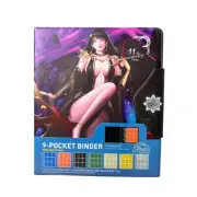 3D Ring Goddess BINDER Card Storage Folder Organiser CCG TCG MTG Pokemon