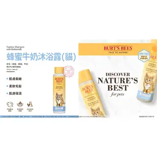 Burt's Bees 小蜜蜂爺爺 天然肌蜜 沐浴露 10oz ( 寵物 貓 小貓 沐浴乳 沐浴精 洗毛精 )