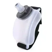 200ml Outdoor Running Wrist Water Bottle Hands Free Sports Cup (White)