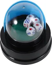 Abaodam Automatic Dice Rolling Cup for Bars and Ktv Stylish Shaker for Party Games Unique Design for Family Gatherings Versatile Dice Case for Fun and Entertainment